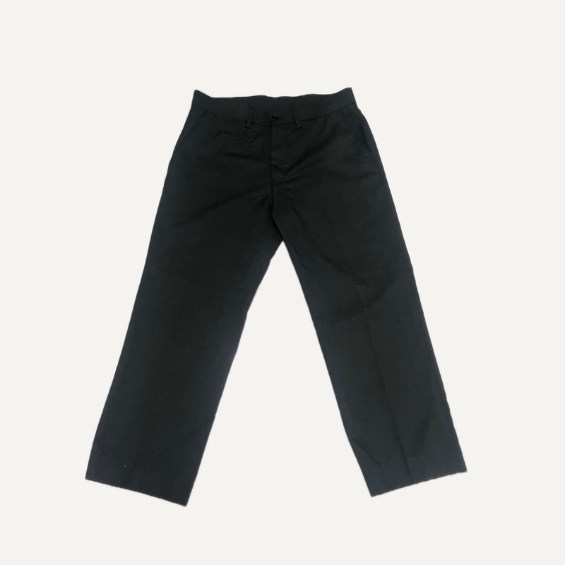 Black chinos